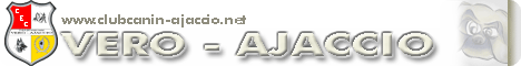 Site du club d'éducation canine Véro-Ajaccio